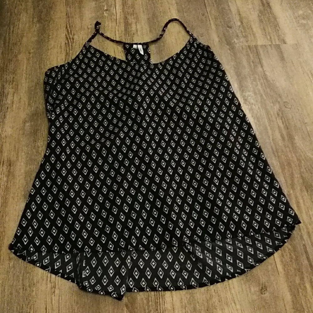 Studio Y Tank Top Racerback V-Neck Size XXL